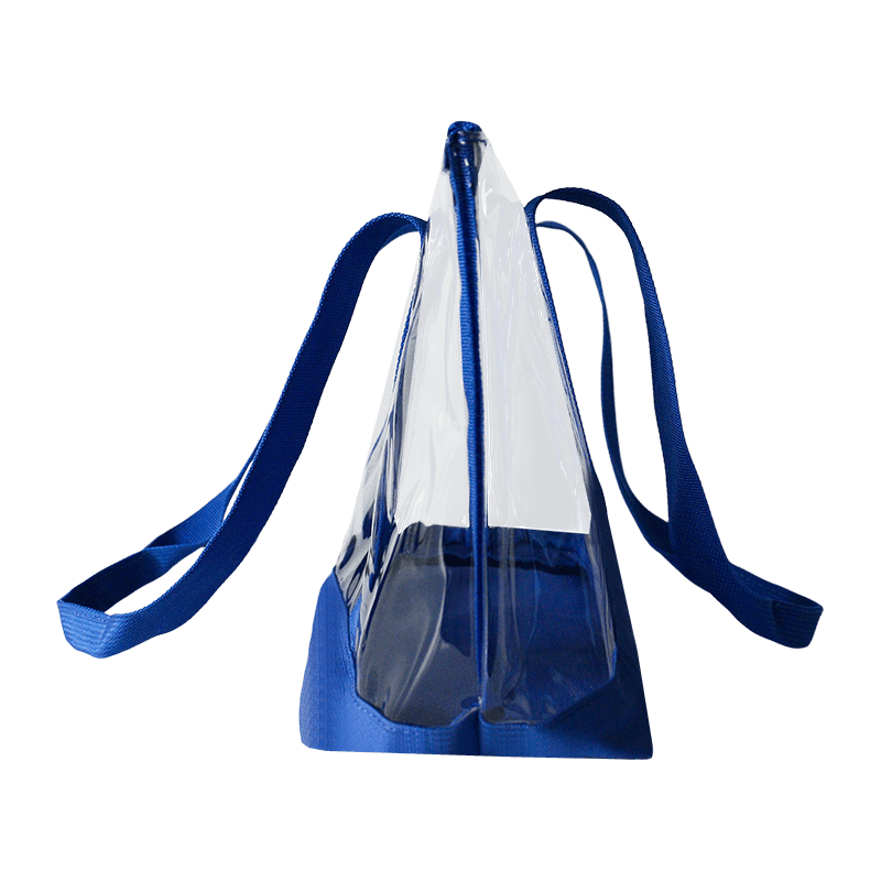 Custom Transparent PVC Beach Bag and Shopping Tote
